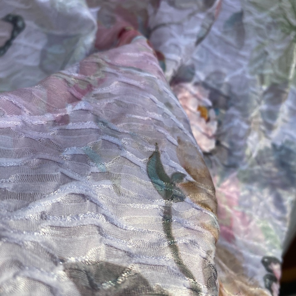 🏷️ Floral Multicolor Top by Alfred Dunner - Picture 4 of 7